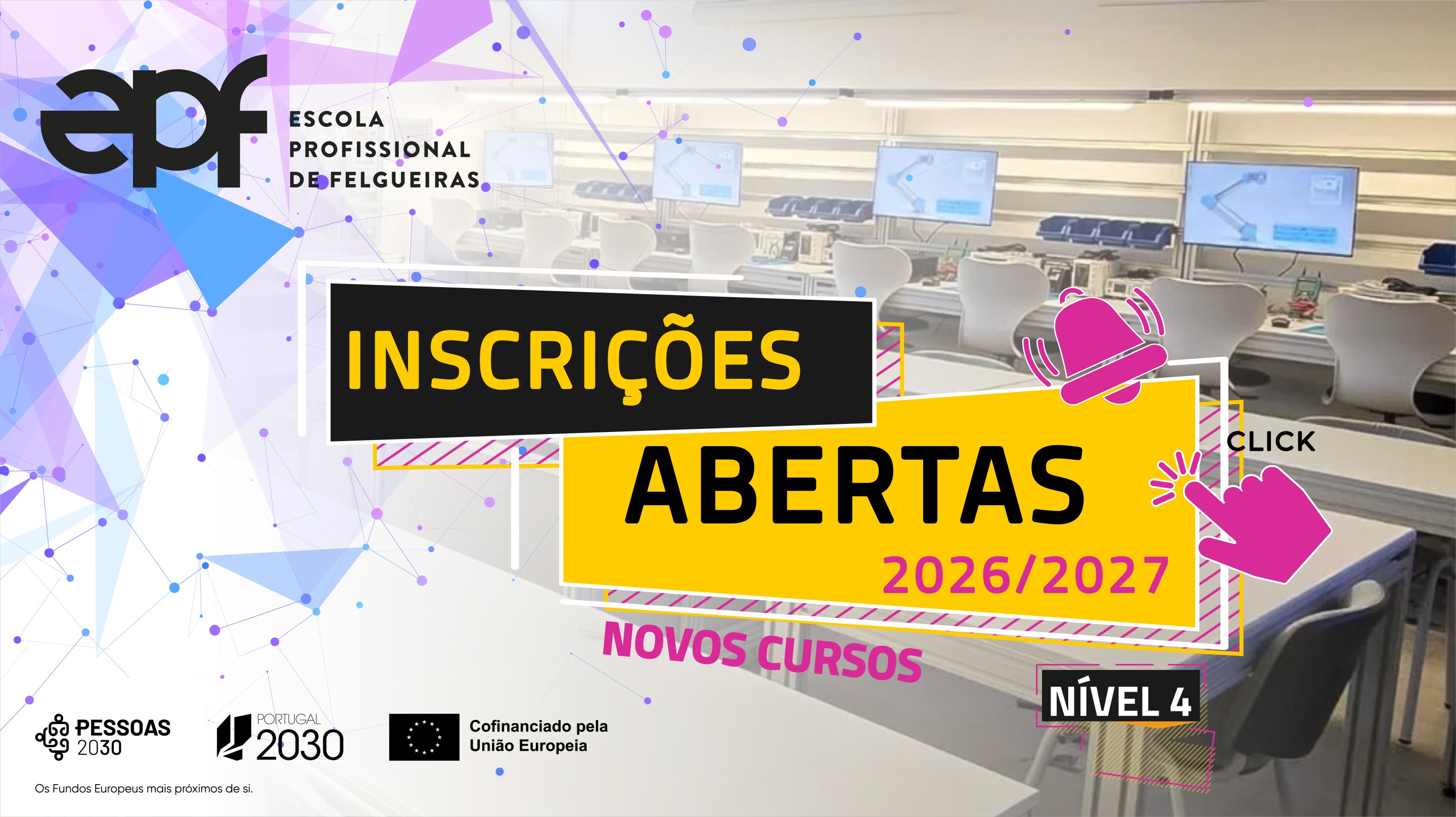 Inscrições Abertas 2026/2027